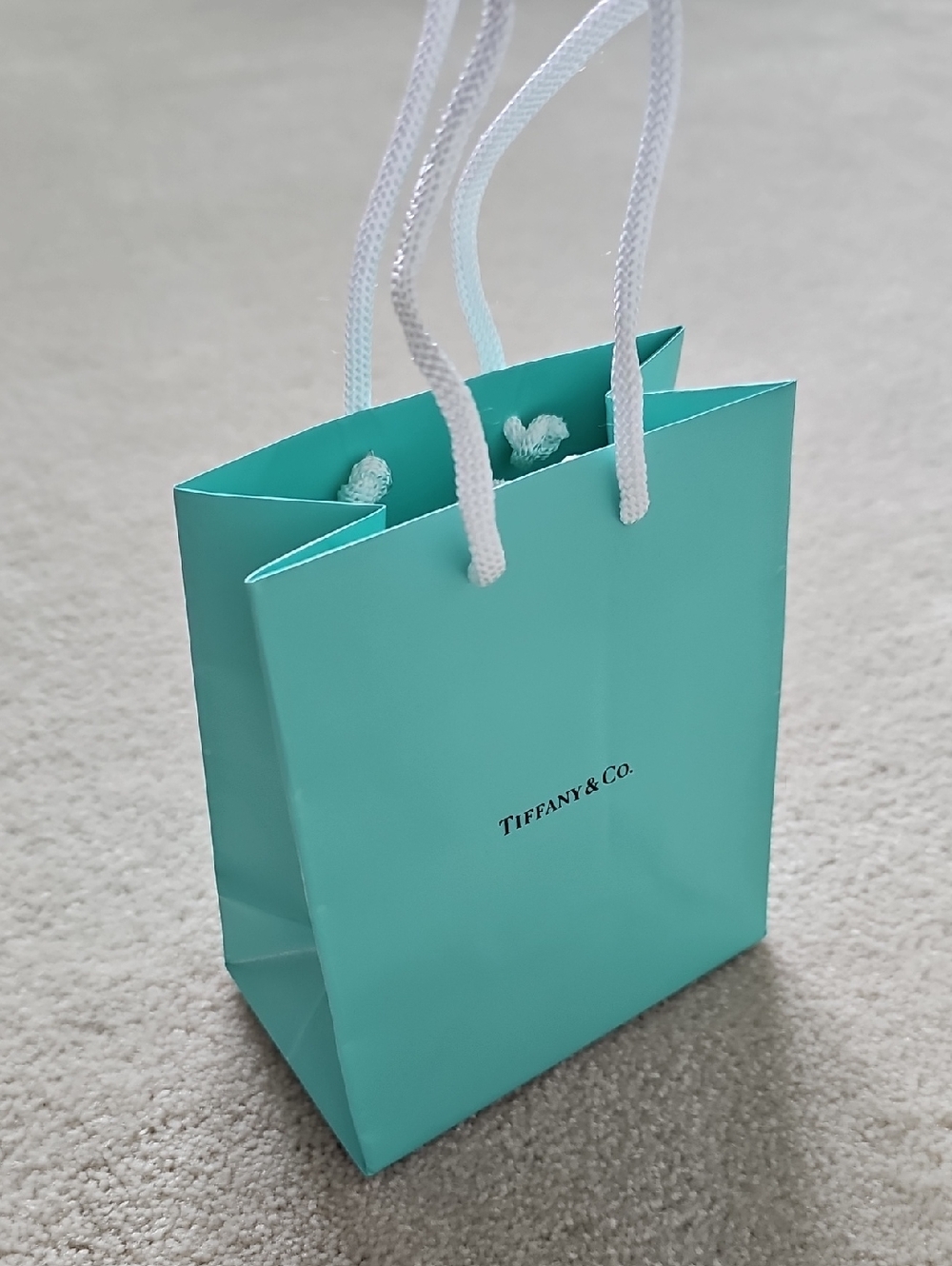 Tiffany & Co xs paper shopping bag